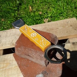 Vintage can and twist bottle opener